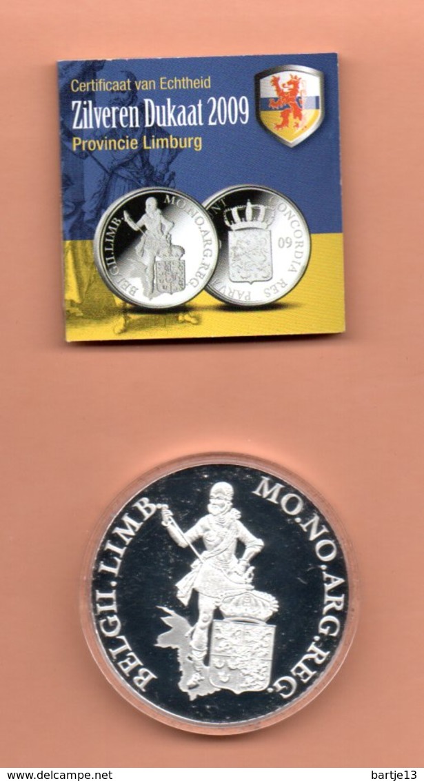 NEDERLAND DUKAAT LIMBURG 2009 ZILVER PROOF - 1980-2001 : Beatrix