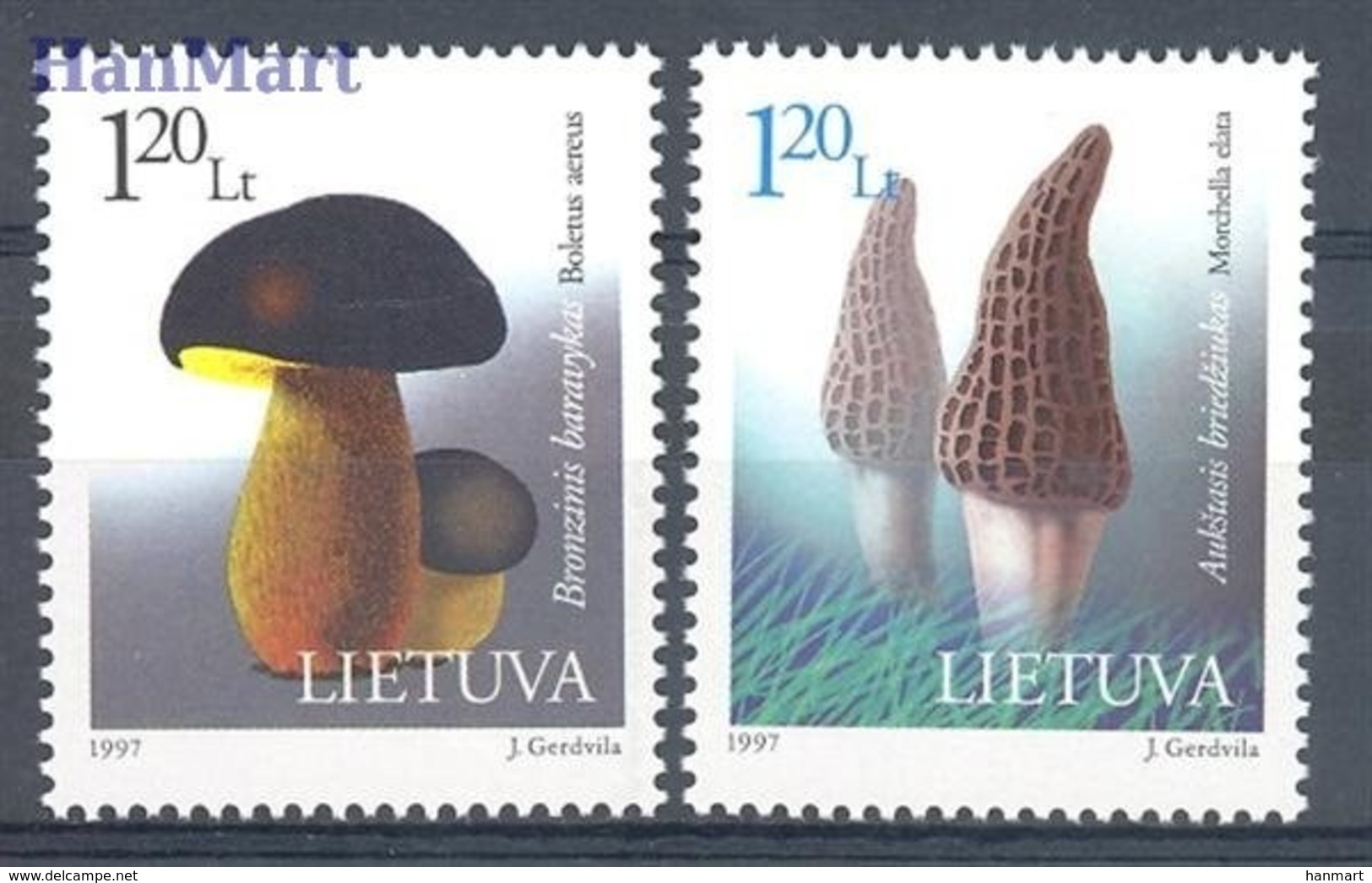 Lithuania 1997 Mi 649-650 MNH ( ZE3 LTH649-650 ) - Lituania