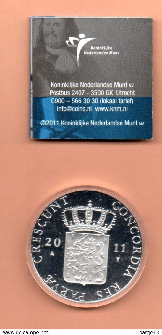 NEDERLAND DUKAAT ZEELAND 2011 ZILVER PROOF SMALL MINTAGE - 1980-2001 : Beatrix