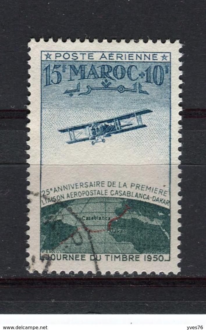 MAROC - Y&T Poste Aérienne N° 74° - 1ère Liaison Aéropostale Casablanca-Dakar - Posta Aerea