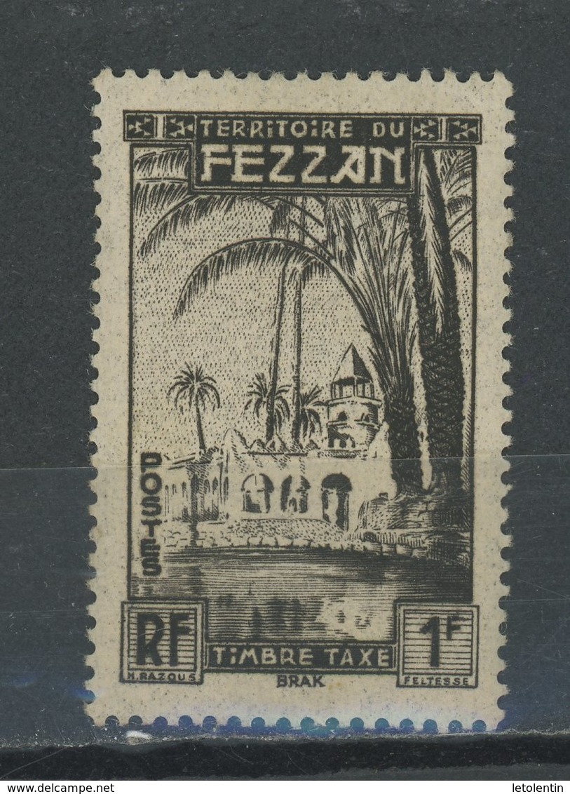 FEZZAN: T TAXE N° Yvert 6 * - Unused Stamps