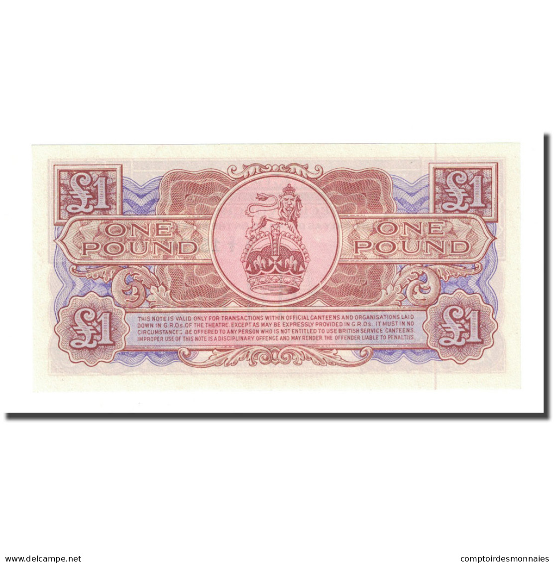 Billet, Grande-Bretagne, 1 Pound, Undated (1956), KM:M29, NEUF - British Armed Forces & Special Vouchers