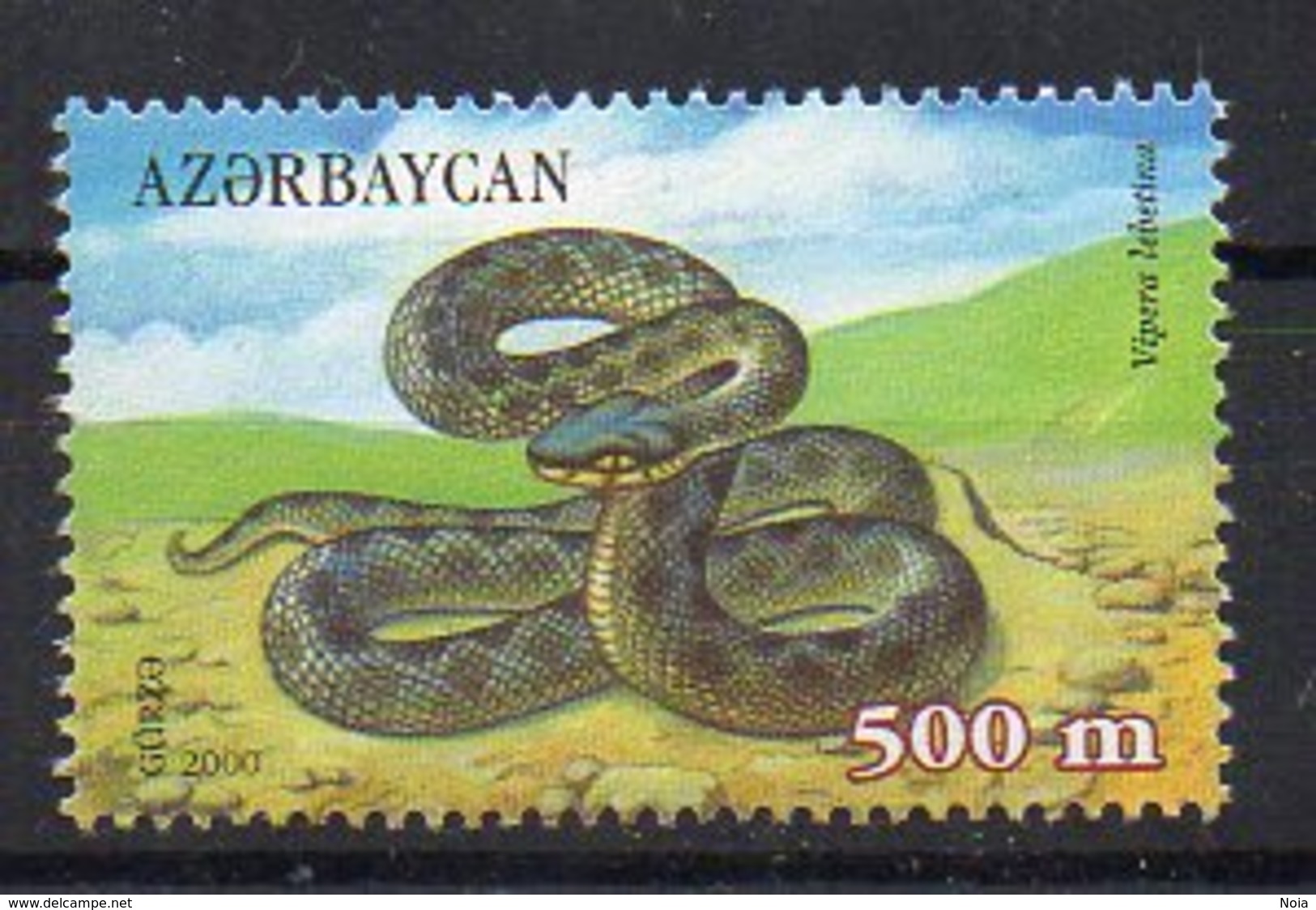 AZERBAYAN. REPTILES. MNH (1R0514) - Snakes