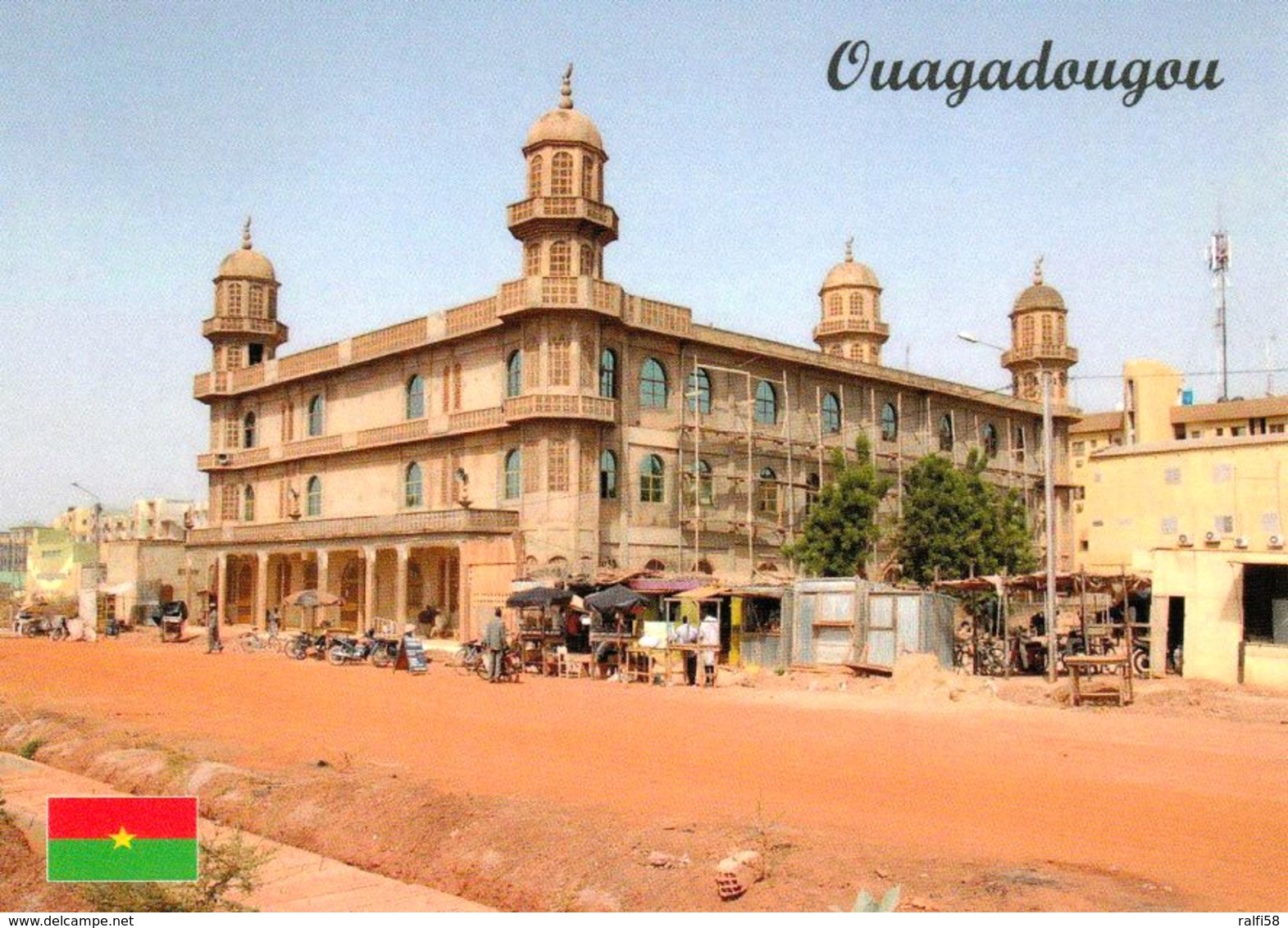 1 AK Burkina Faso * Große Moschee Im Stadtzentrum Von Ouagadougou - Hauptstadt Von Burkina Faso * - Burkina Faso