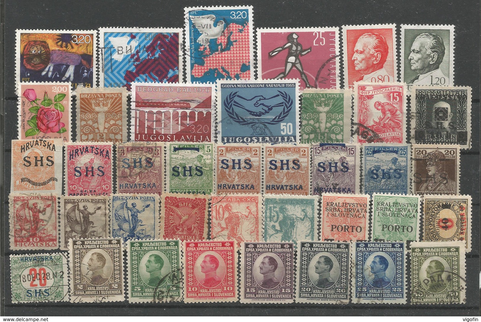 YU NICE LOT OF YUGOSLAVIA STAMPS Mint And Used - Lots & Serien