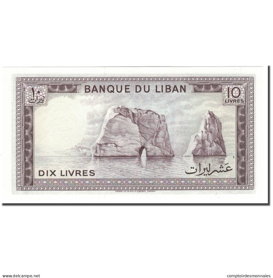 Billet, Lebanon, 10 Livres, KM:63c, NEUF - Líbano