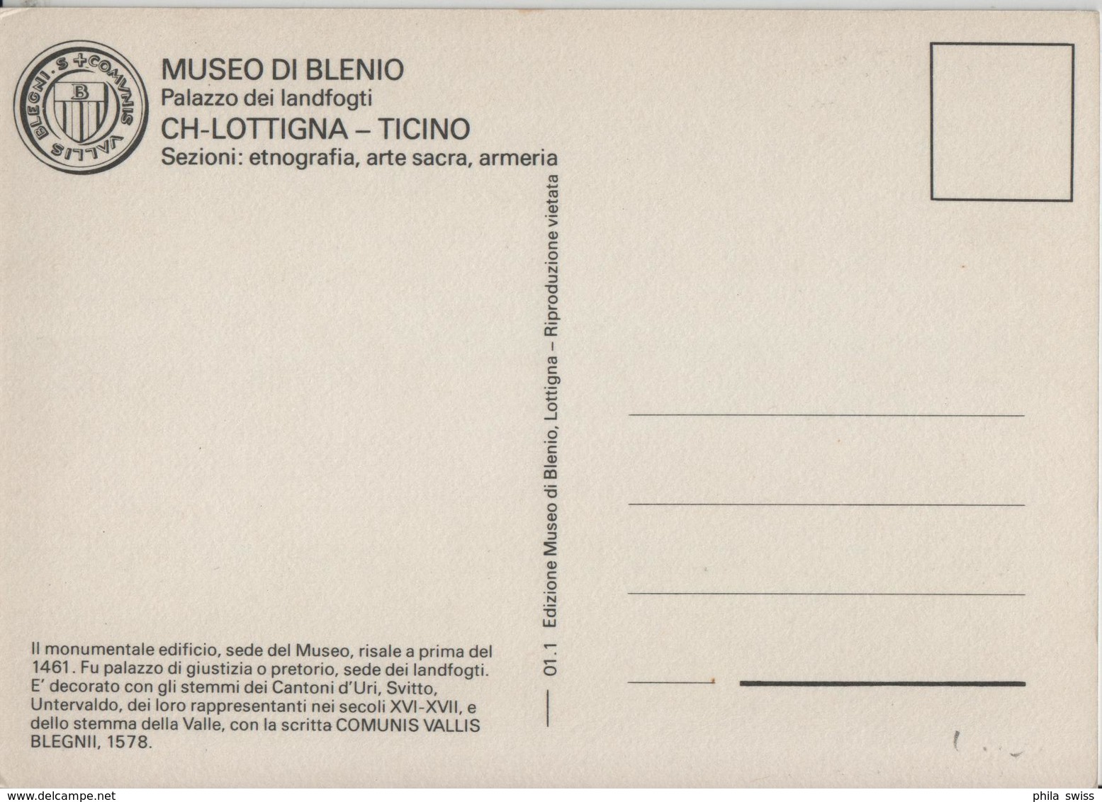 Museo Di Blenio - Lottigna-Ticino - Blenio