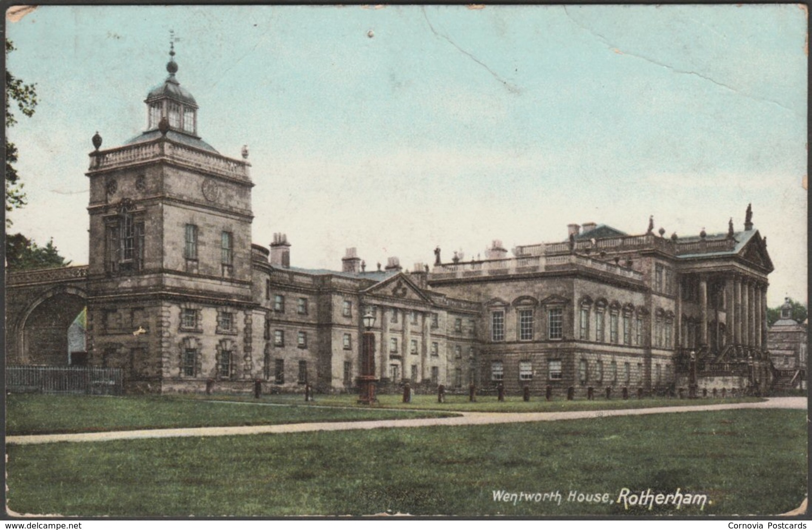 Wentworth House, Rotherham, Yorkshire, 1906 - BRLD Postcard - Other & Unclassified