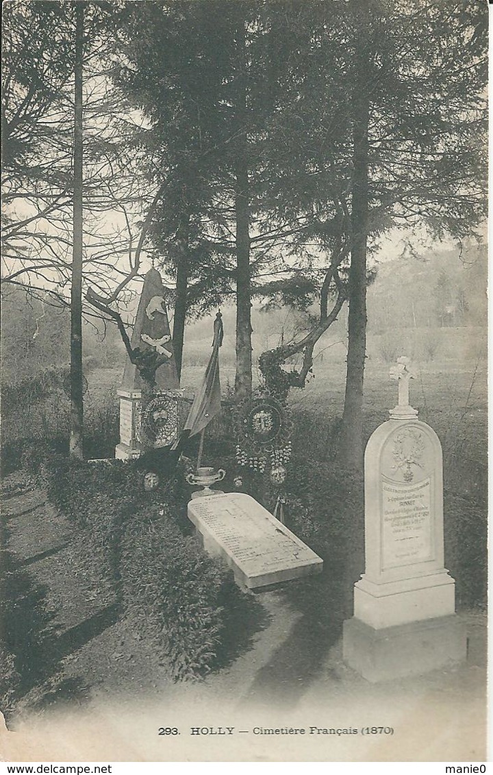 HOLLY - CIMETIERE FRANCAIS  1870 - Cimetières Militaires