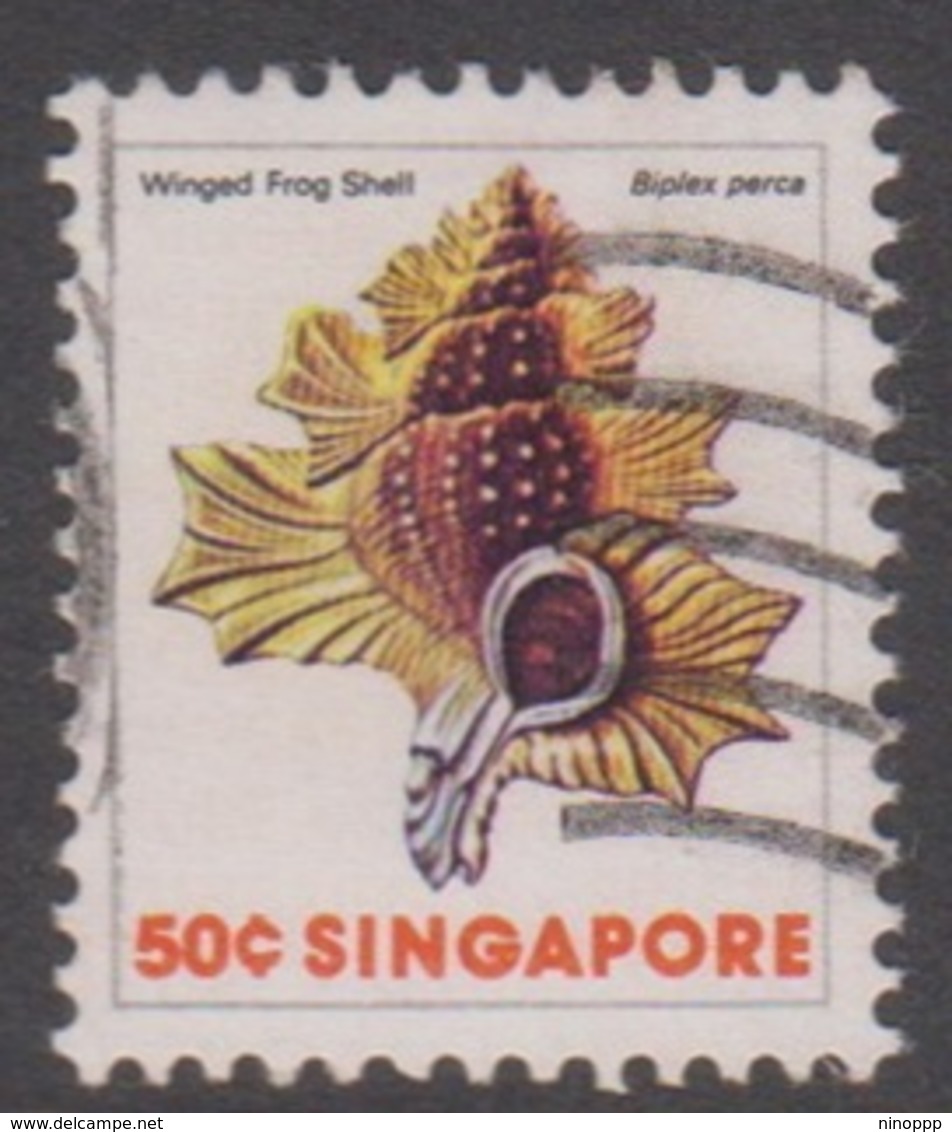 Singapore 300 1977 Sea Shells Definitive,50c, Used - Singapore (1959-...)