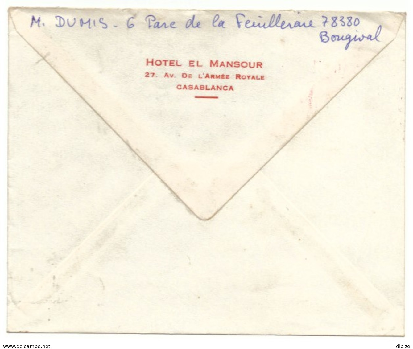 Maroc. Lettre Vers Cameroun. 2 Timbres. Cachet.1979. - Maroc (1956-...)