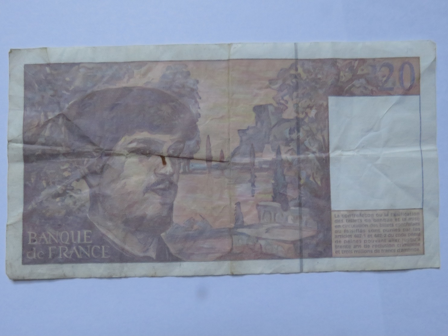 Billet 20 Francs Debussy 1997 - MISE A PRIX 1€ ! Bonne Enchères :) - 20 F 1980-1997 ''Debussy''