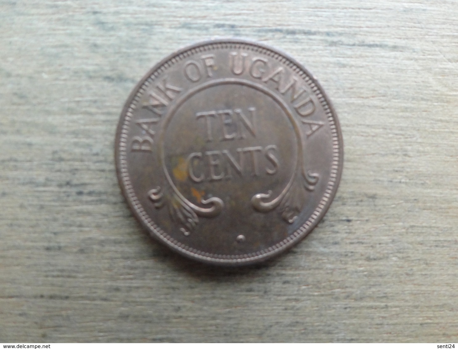 Ouganda  10  Cents  1968  Km 2 - Uganda