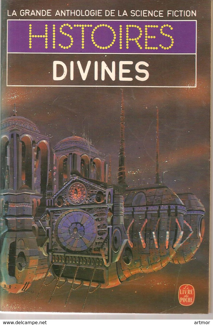 GRANDE ANTHOLOGIE DE LA SF - HISTOIRES DIVINES  - EO 1983 - Couv : ADAMOV - Livre De Poche