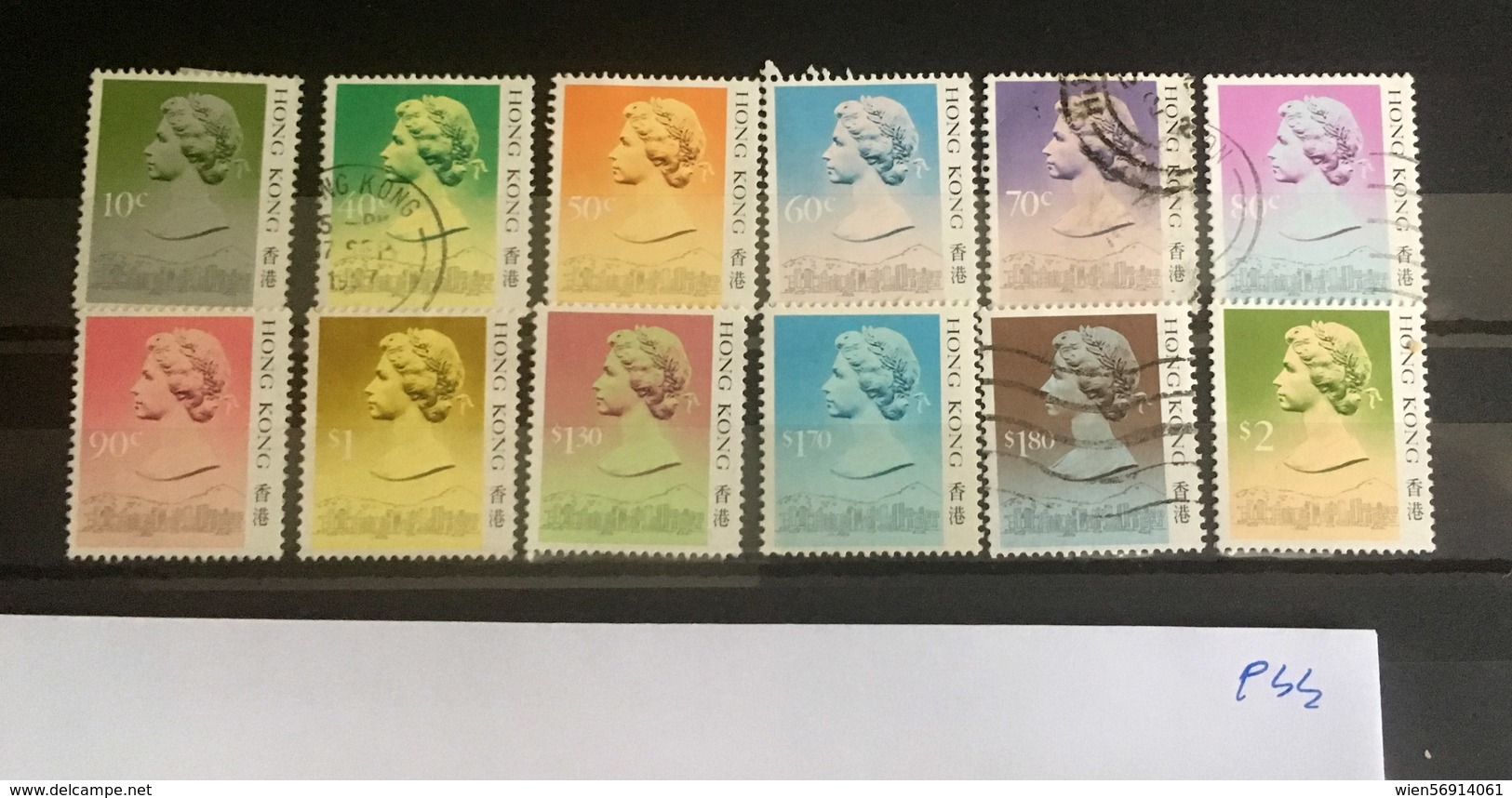 P44 Hong Kong Collection Mix Stamped En Not Stamped - Gebruikt