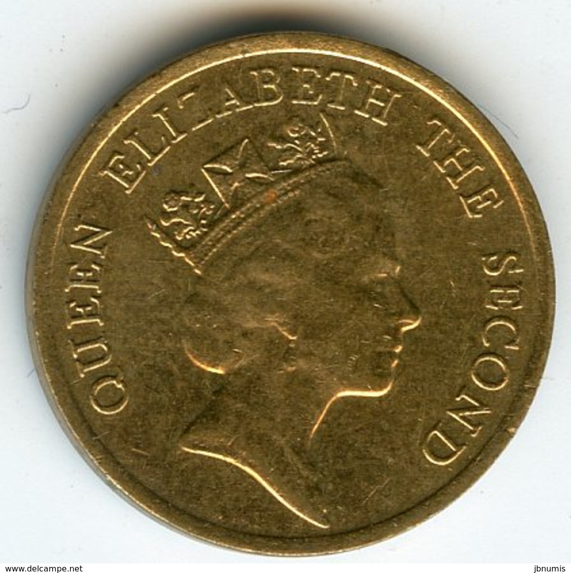 Hong Kong 10 Cents 1991 KM 55 - Hong Kong