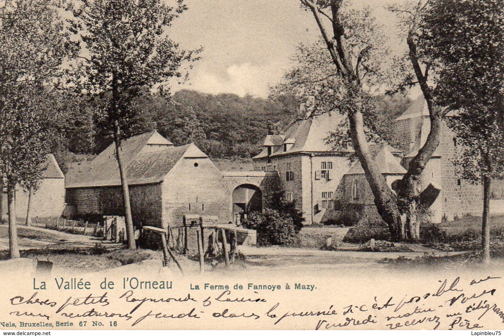 CPA Belgique Namur Vallée De L'Orneau Ferme De Fannoye à Mazy - Autres & Non Classés