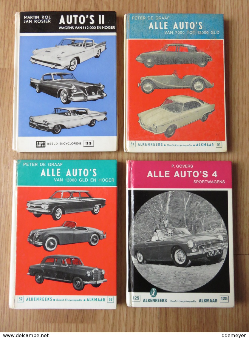 Alle Auto's Volume 33 51 52 125 Beeld Encyclopedie 64blz - Sachbücher