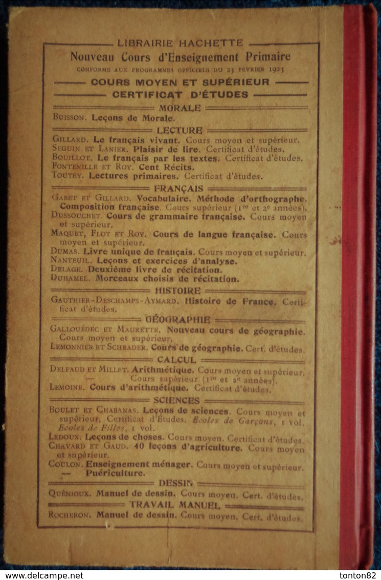 K. Seguin - Plaisir De Lire - De La Lecture à La Rédaction - Librairie Hachette -   ( 1934 ) . - 6-12 Ans