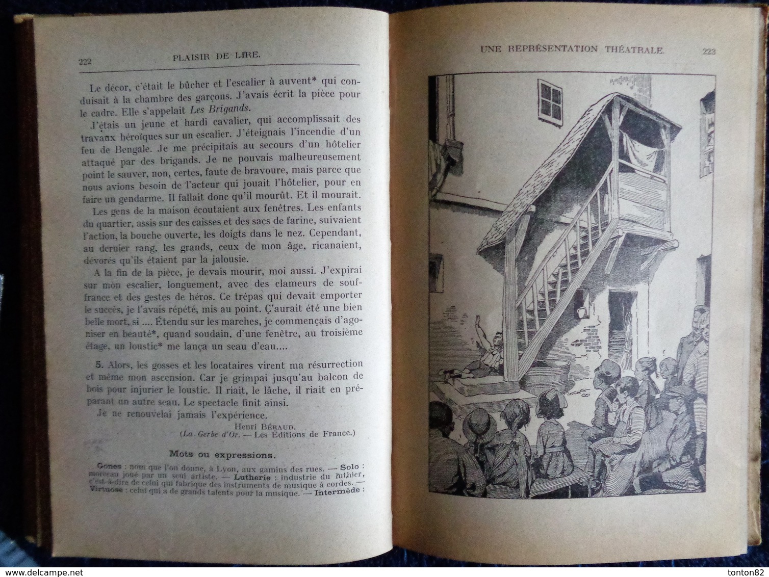 K. Seguin - Plaisir de lire - De la Lecture à la Rédaction - Librairie Hachette -   ( 1934 ) .