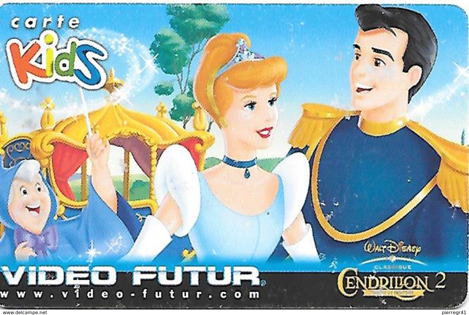 CARTE-VIDEO FUTUR-KIDS-CENDRILLON 2-BE - Abonnement