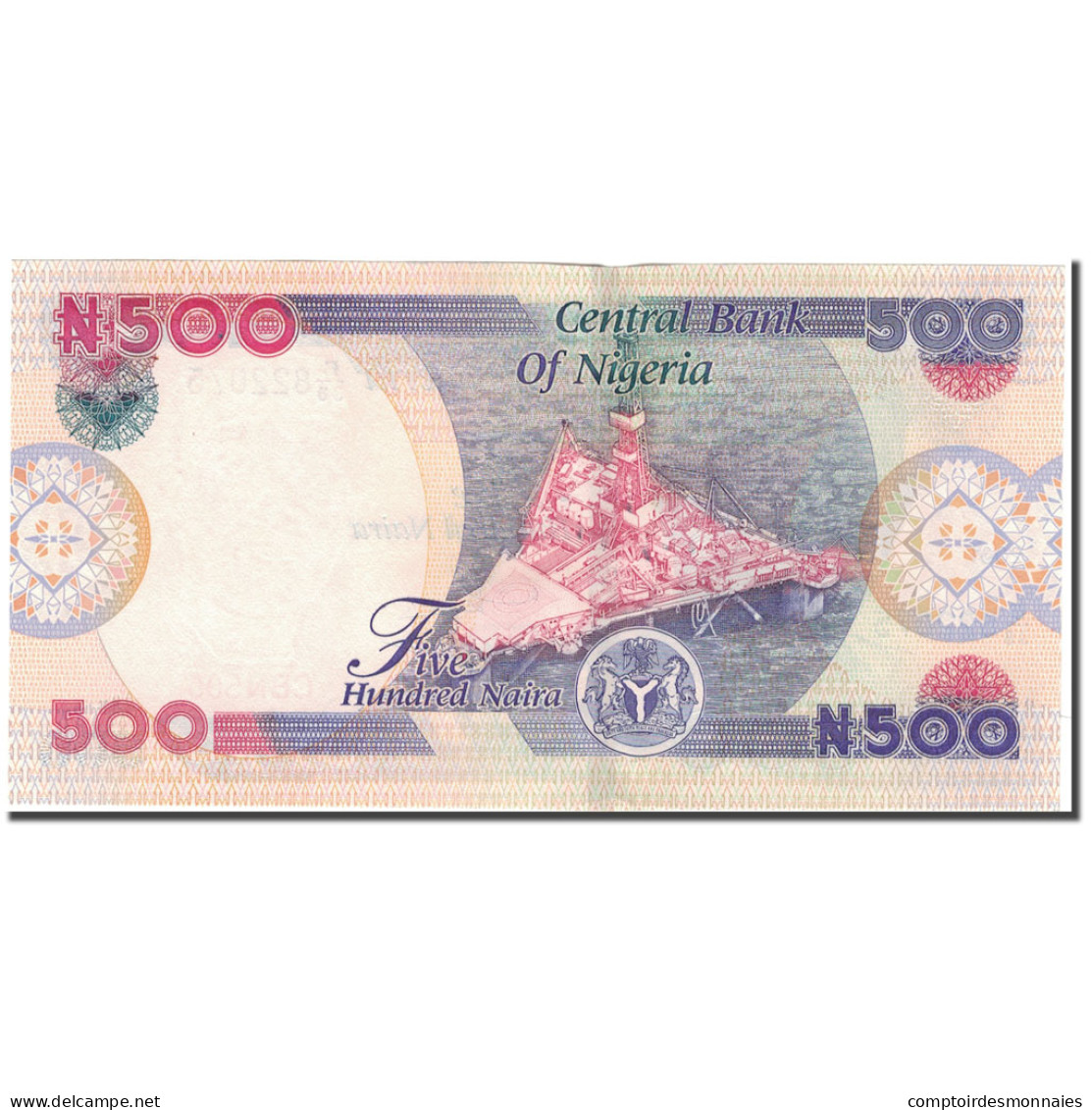 Billet, Nigéria, 500 Naira, 2001, KM:30a, NEUF - Nigeria