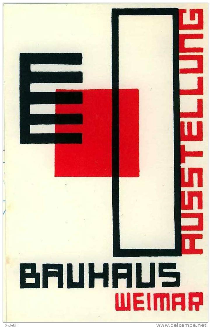 Kurt SCHMIDT Affiche Bauhaus ADECA Neudin 1977 Tirage 1000ex Numérotés N°636/1000 Superbe - Sonstige & Ohne Zuordnung