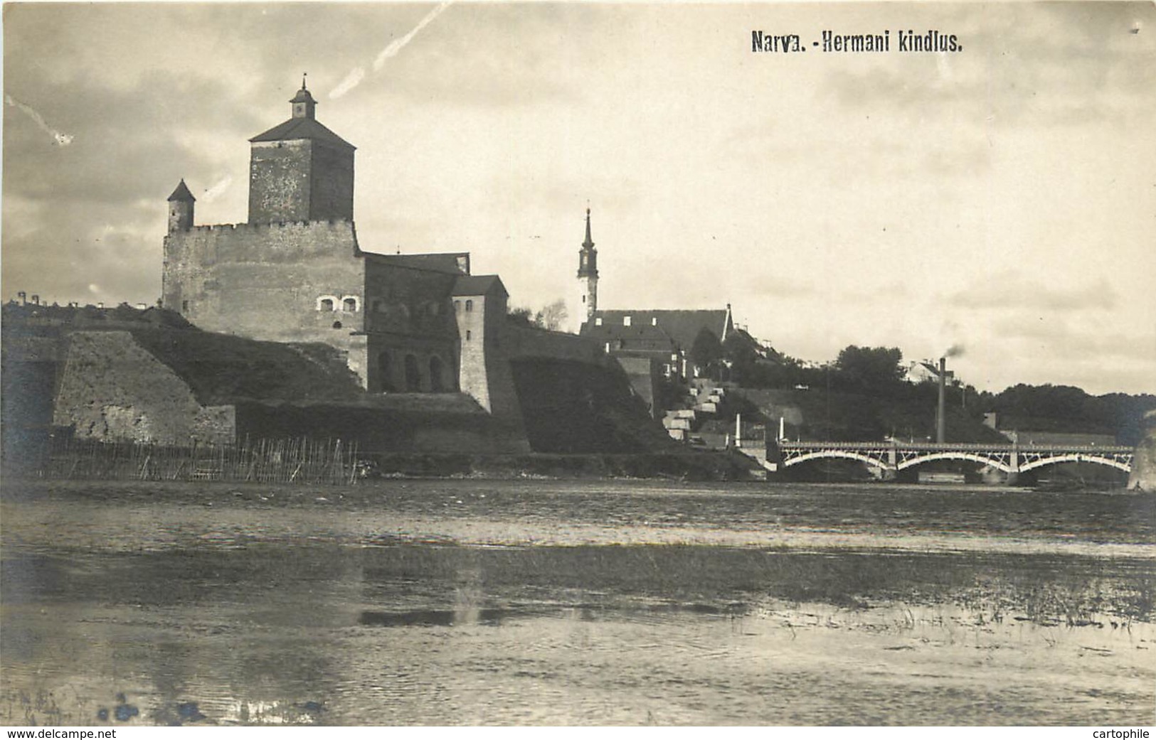 Estonie - Narva - Hermani Kindlus - Old Postcard - Estonia