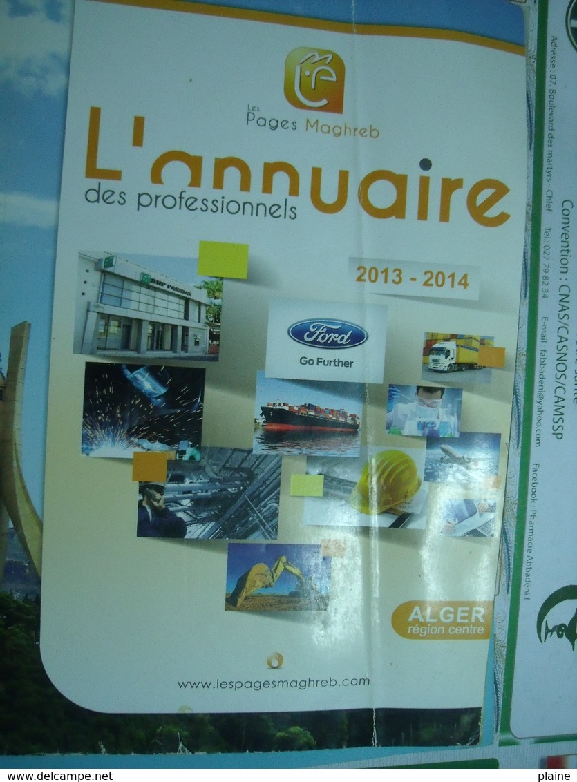L'ANNUAIRE DES PROFESSIONNELS-REGION D'ALGER-2013-2014 - Telefonbücher