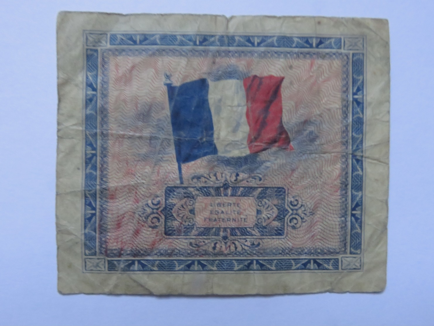 Libération Billet De 10 Francs Drapeau 1944 émis En France - Assignats
