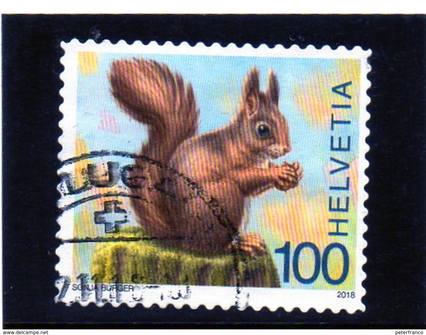 2018 Svizzera - Scoiattolo - Used Stamps