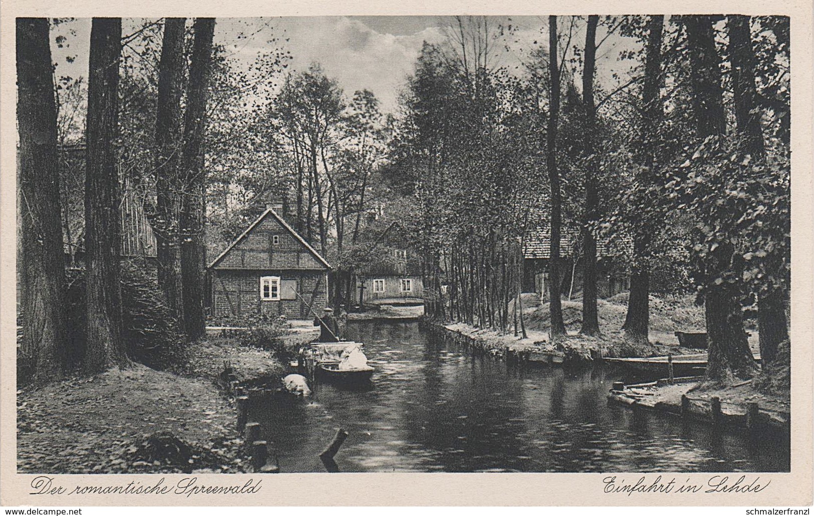 AK Spreewald Lehde Kahn Fließ A Burg Leipe Werben Raddusch Vetschau Guhrow Briesen Zauche Lübbenau Lübben Cottbus - Burg (Spreewald)