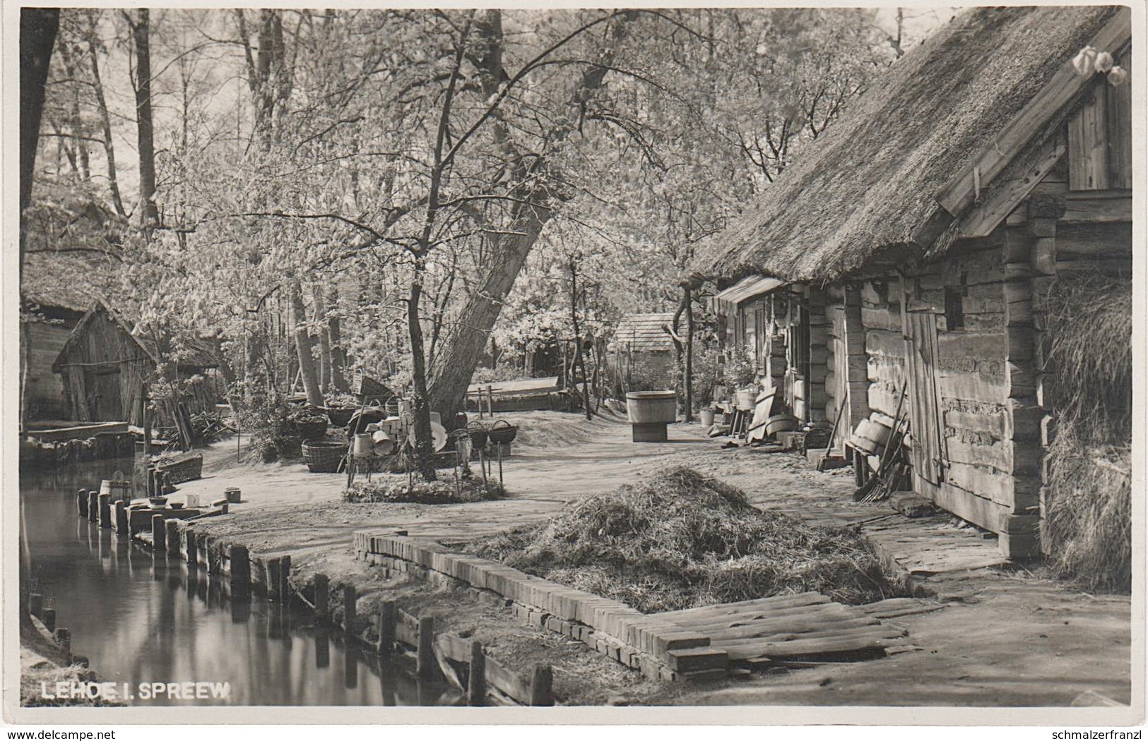 AK Spreewald Lehde Cafe Venedig A Burg Leipe Werben Raddusch Vetschau Guhrow Briesen Zauche Lübbenau Lübben Cottbus - Burg (Spreewald)