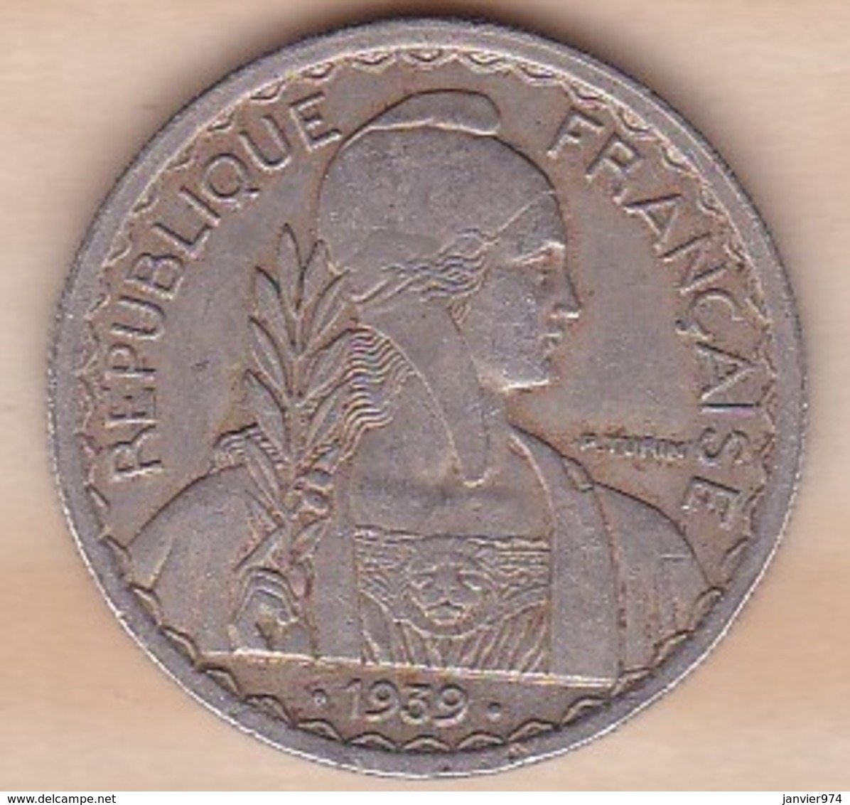 Indochine Française. 20 Cent 1939 Non Magnétique - Indochina Francesa