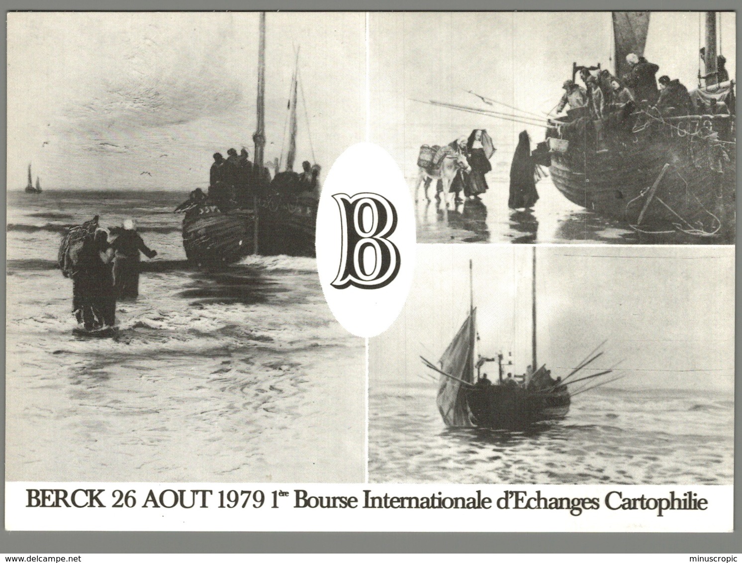 CPM 62 - Berck - 1ère Bourse D'Echange Cartophile - 1979 - Un Lot De 5 Cartes Postales - Berck