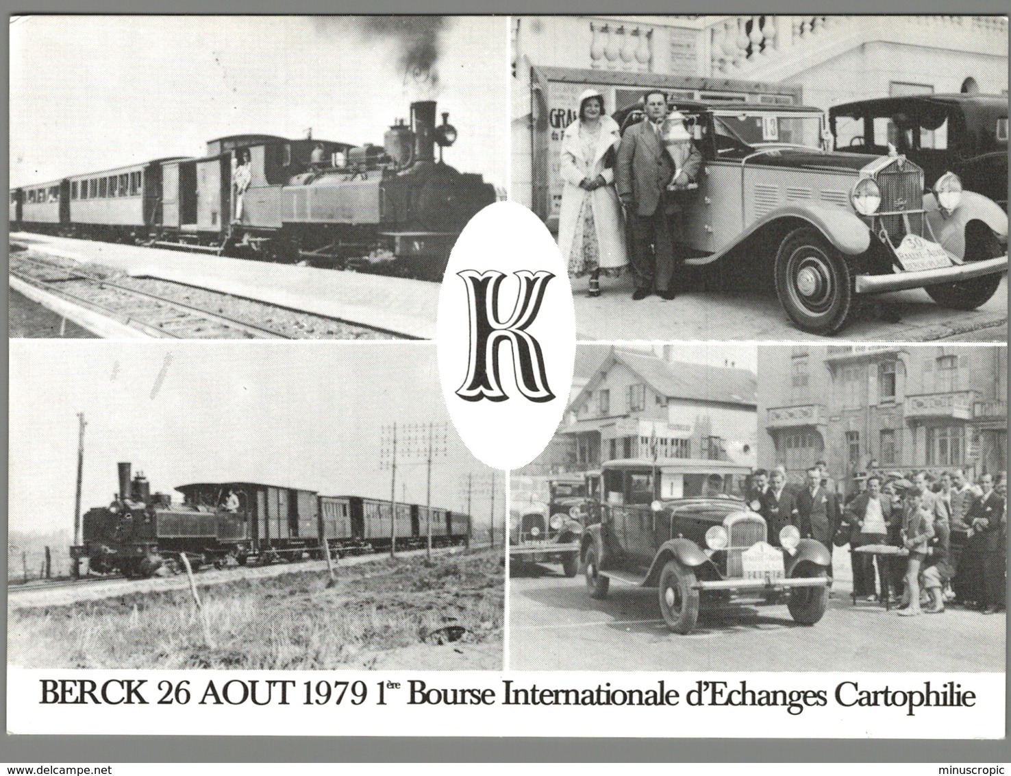 CPM 62 - Berck - 1ère Bourse D'Echange Cartophile - 1979 - Un Lot De 5 Cartes Postales - Berck