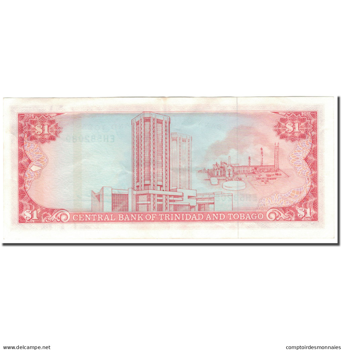 Billet, Trinidad And Tobago, 1 Dollar, KM:36b, TTB - Trinidad Y Tobago