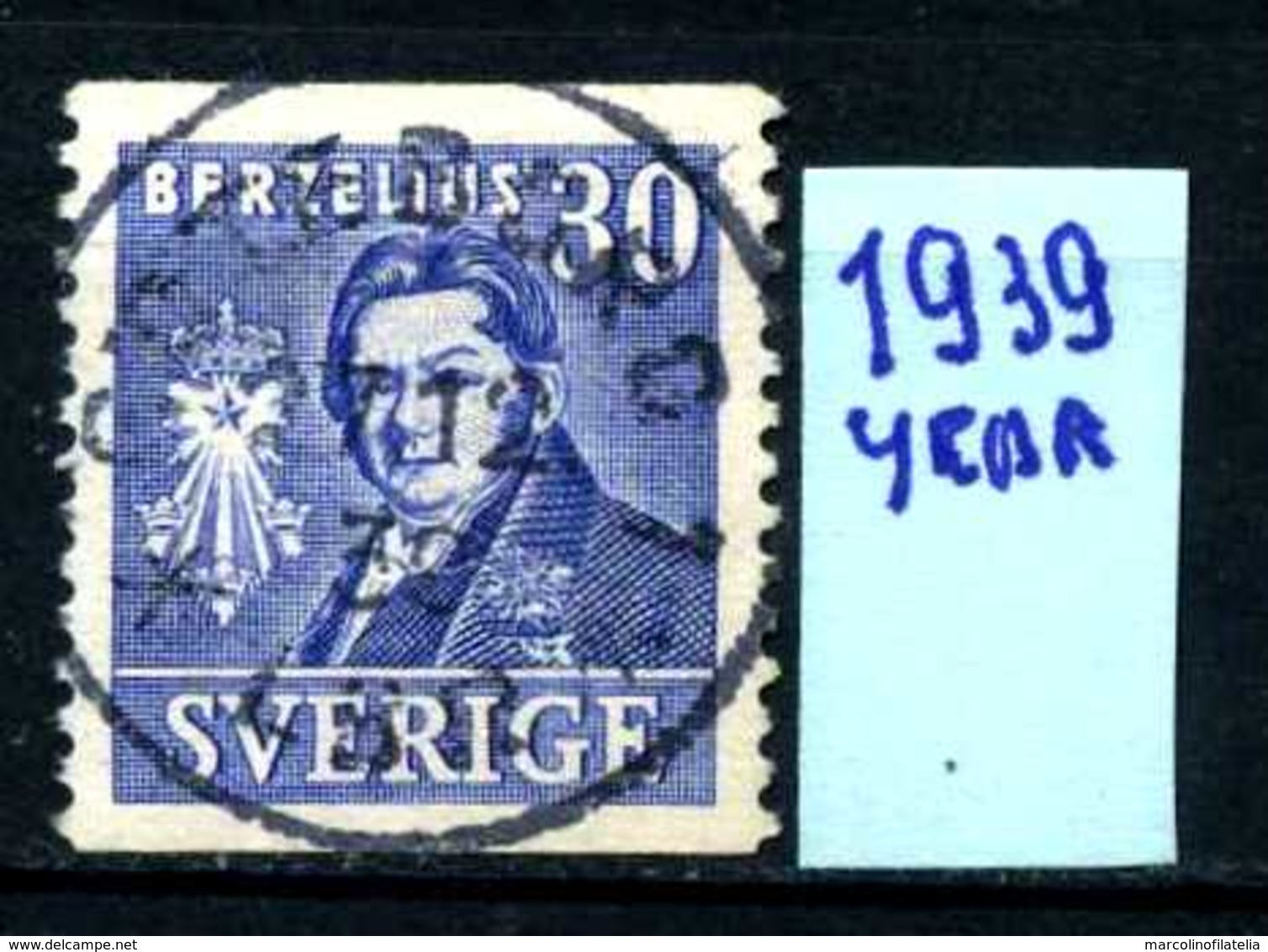 SVEZIA - SVERIGE - Year 1939 - Usato - Used - Utilisè - Gebraucht.- - Oblitérés