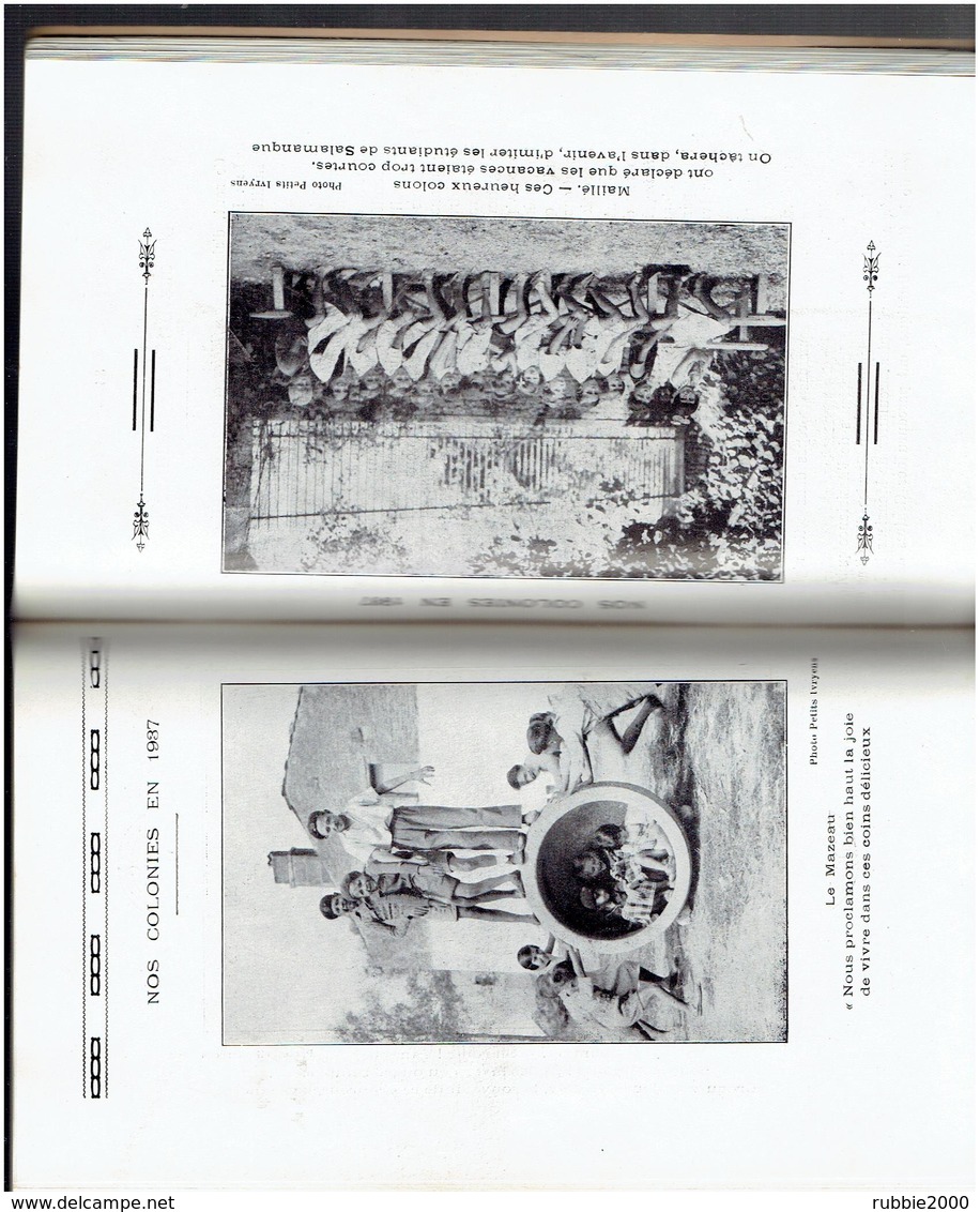 IVRY SUR SEINE 1937 LES PETITS IVRYENS A LA CAMPAGNE COLONIE SCOLAIRE DE VACANCES EN MARAIS POITEVIN VENDEE CHARENTE - Ile-de-France