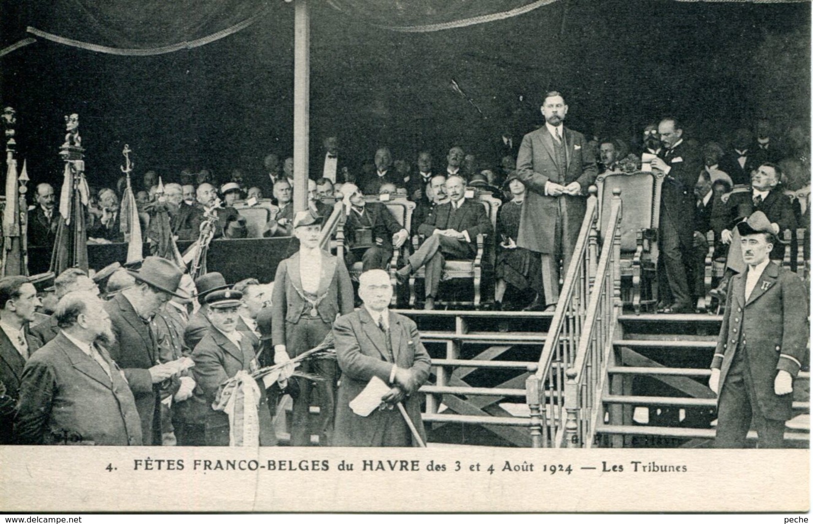 N°66787 -cpa Le Havre -fêtes Franco Belges 1924- - Ohne Zuordnung