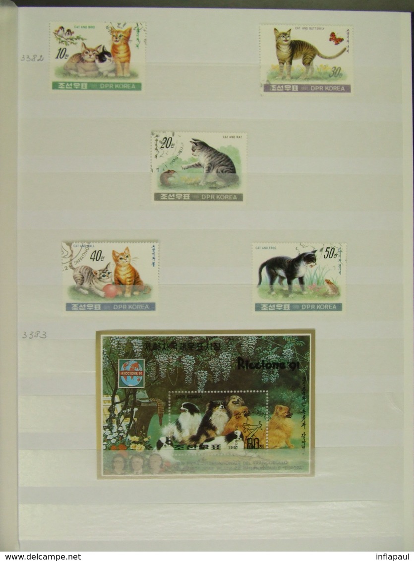 Korea 1991 gestempelt nahezu komplett 47,30 € Michel Katalogwert