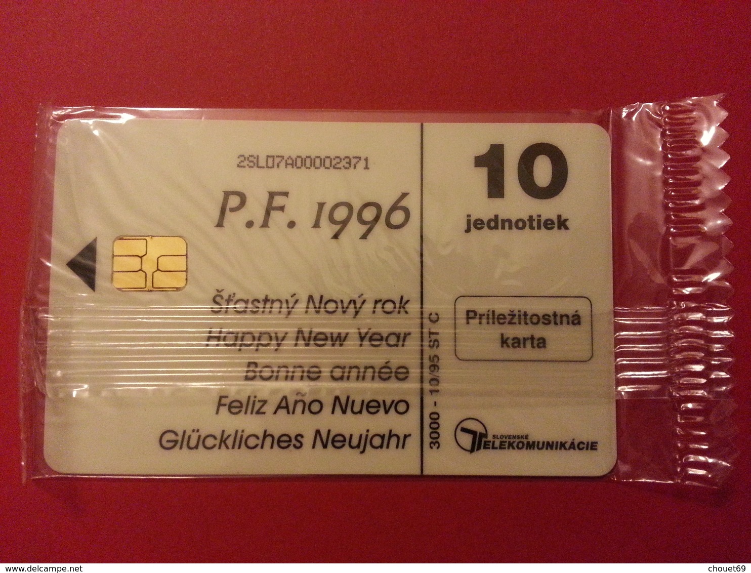 SLOVAQUIE PF96 P.f. 96 Happy New Year 1996 Tirage 3000 MINT Nsb NEUVE (FA0718) - Slovaquie