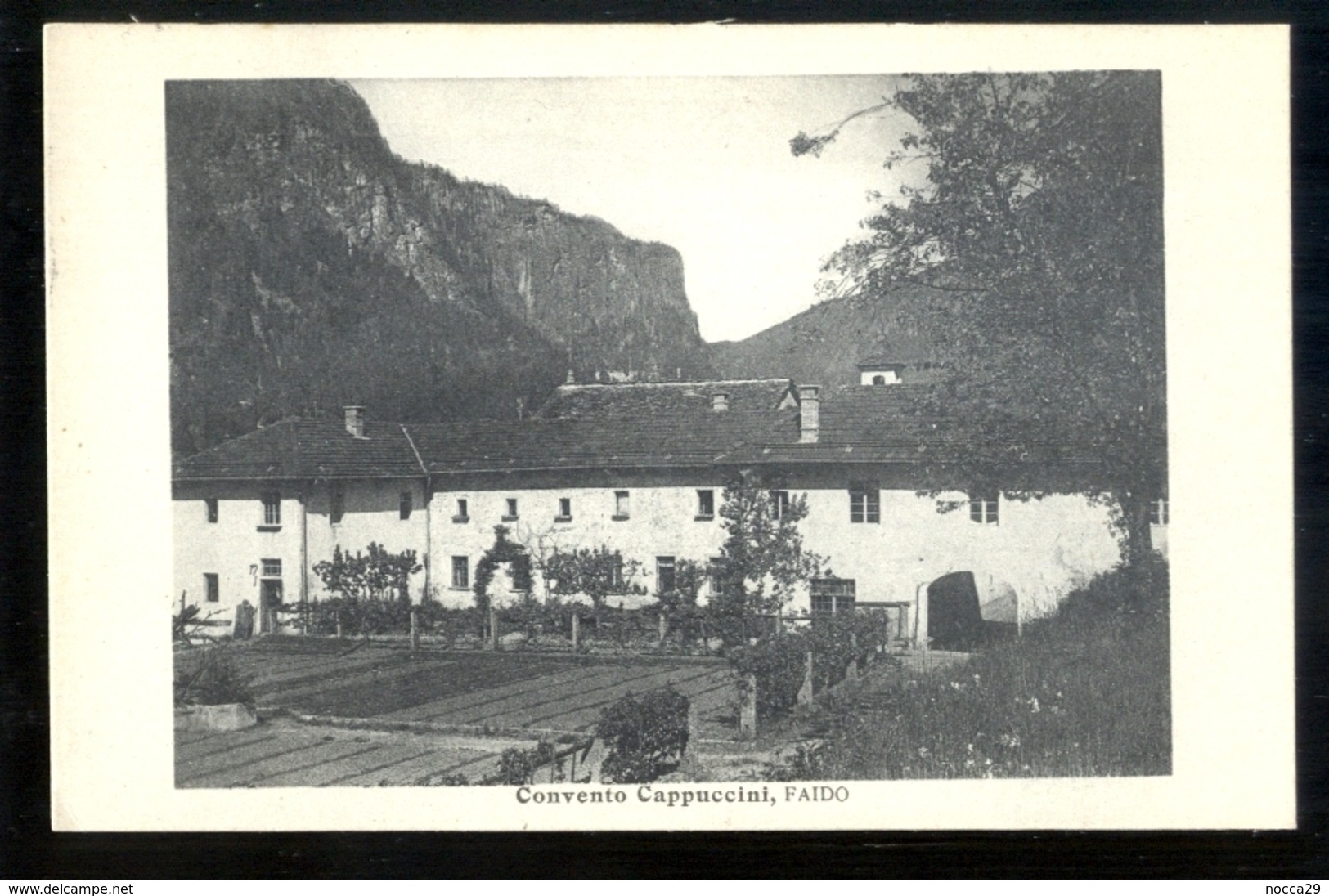 SVIZZERA - SUISSE - 1937 -  FAIDO - CONVENTO CAPPUCCINI - Faido