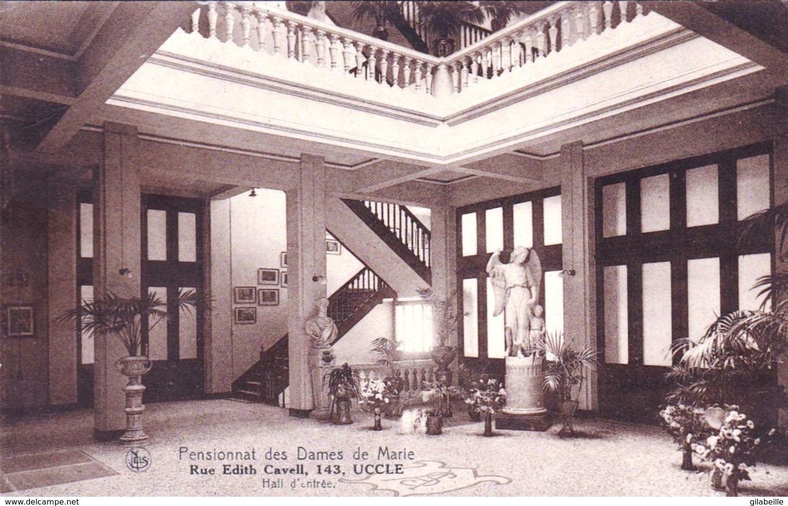 Belgique - UCCLE ( Bruxelles )  Pensionnat Des Dames De Marie - Rue Edith Cavell -  Hall D Entrée - Uccle - Ukkel