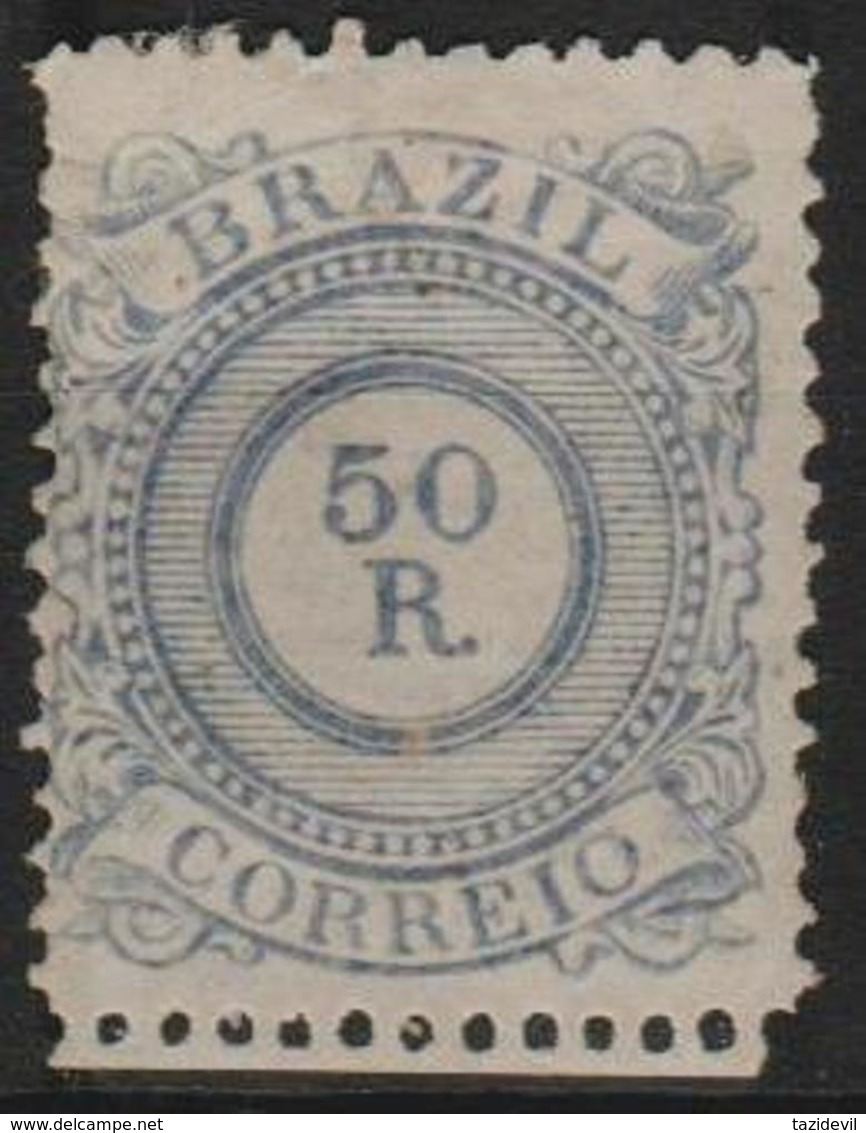 BRAZIL - 1887 50r Numeral. Scott 93. Mint - Ongebruikt
