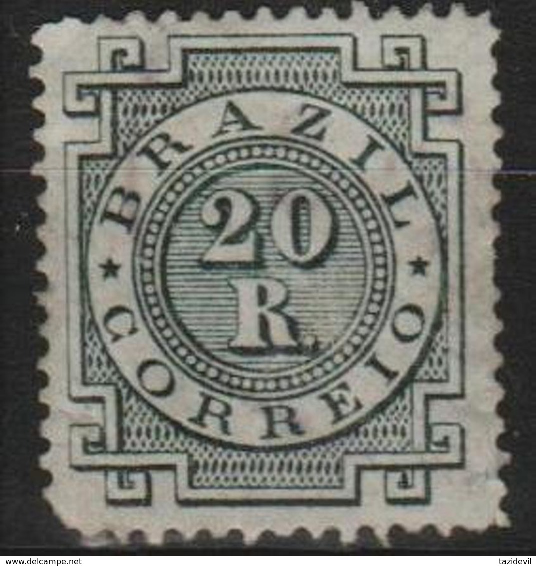 BRAZIL - 1884 20r Numeral. Scott 87. Mint - Ongebruikt