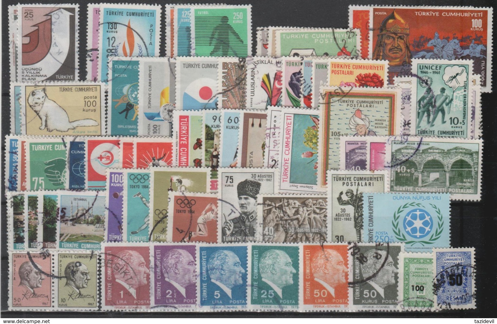 TURKEY - Collection Of Used Sets - Colecciones & Series