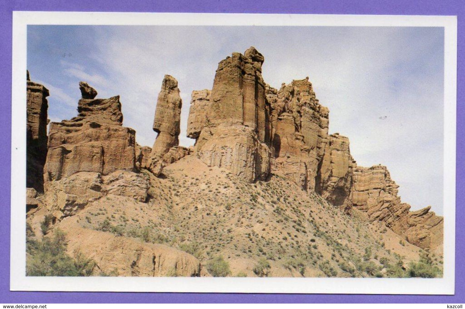 Kazakhstan. Postcards. Charyn Canyon (008). The Mountains - Kazachstan