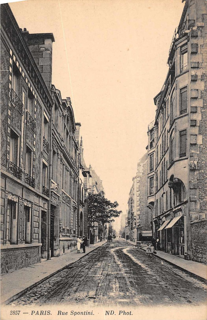 PARIS 16 éme  -  Rue Spontini - Distretto: 16