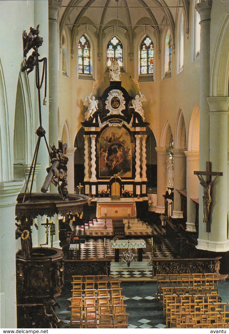 WATERVLIET / SINT LAUREINS / BINNENZICHT VAN DE KERK - Sint-Laureins